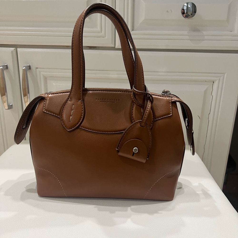 COPY - NWT Ralph Lauren Brown Leather Handbag